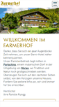 Mobile Screenshot of farmerhof.com